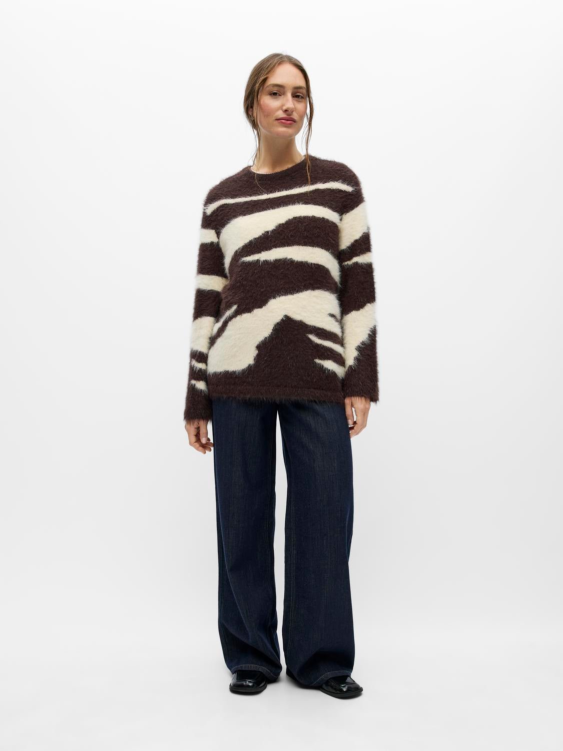 OBJLINDA Pullover - Birch - VERO MODA & VILA Bergvik